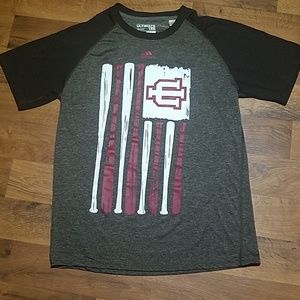 Adidas mens Indiana University baseball climalite